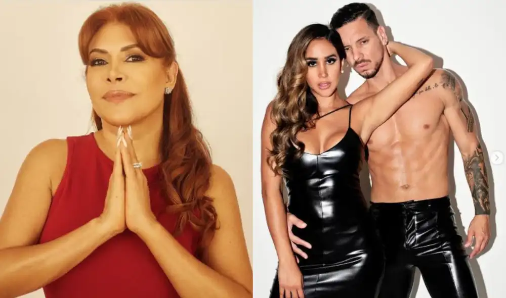 Magaly dijo que Anthony Aranda, novio de Melissa Paredes, no merece estar en televisión. Foto: composición/ La República Magaly dijo que Anthony Aranda, novio de Melissa Paredes, no merece estar en televisión. Foto: composición/ La República