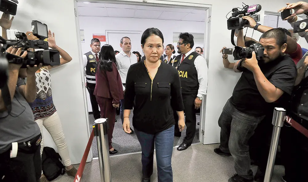 Blindaje. Congresistas fujimoristas aprobaron dictamen para cambiar la colaboración eficaz en beneficio de Keiko Fujimori. Foto: La República