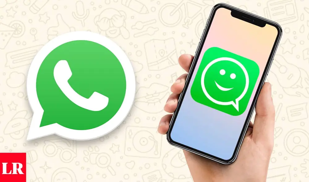 ¿Te gustan las sonrisas? Entonces dale una chance a este truco de WhatsApp para cambiar su clásico y neutro ícono por este otro. Foto: Composición LR