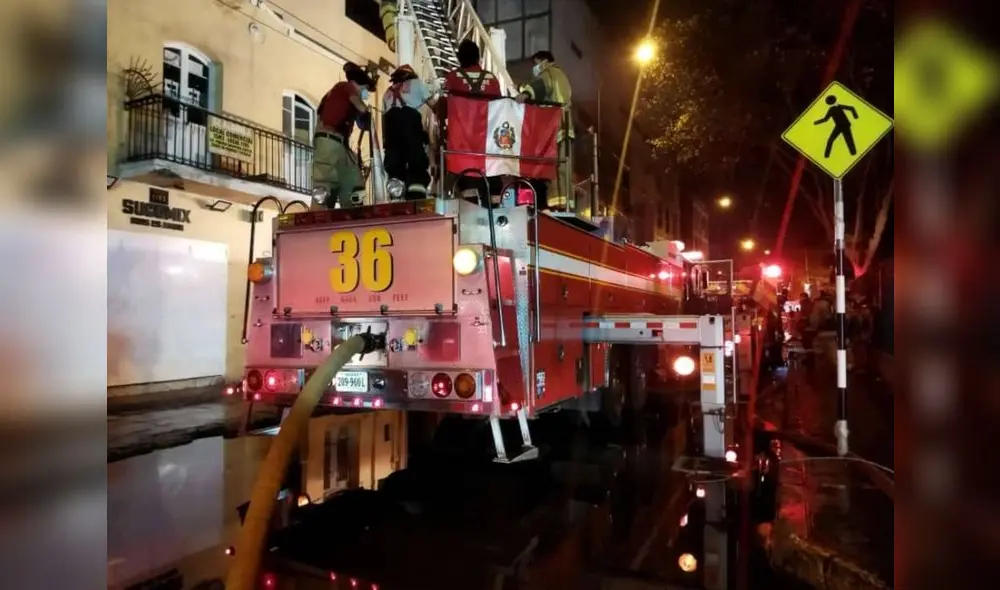 La compañía de bomberos 'Magdalena 36' necesita un ambiente de 1.000 a 1.500 m2 para trasladarse, mientras se ejecuta la reconstrucción de su local. Foto: Compañía 'Magdalena 36'