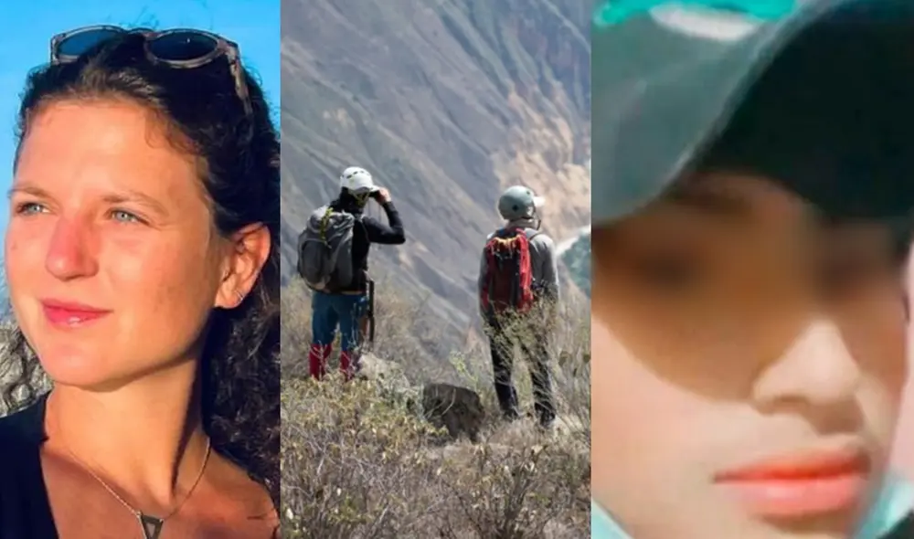 Natacha de Crombrugghe desapareció el 24 de enero, mientras que Kevin Ramos al siguiente día. Foto: composición La República