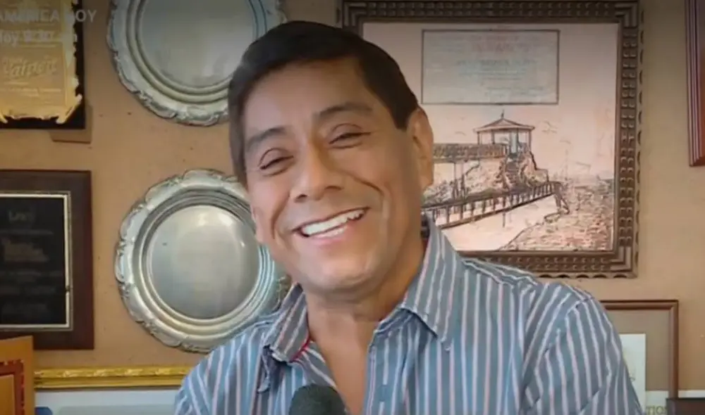 Walter Yaipén lleva una dieta estricta para no recaer. Foto: captura/América Tv