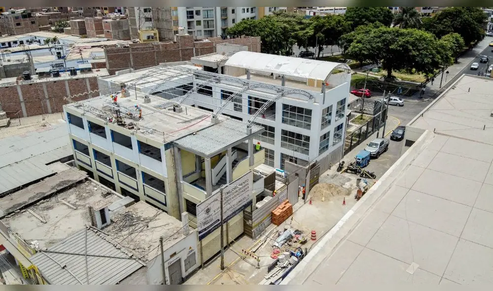 Son 4 grandes colegios que se vienen construyendo en Trujillo y están al 90%. Foto: Prensa Gore