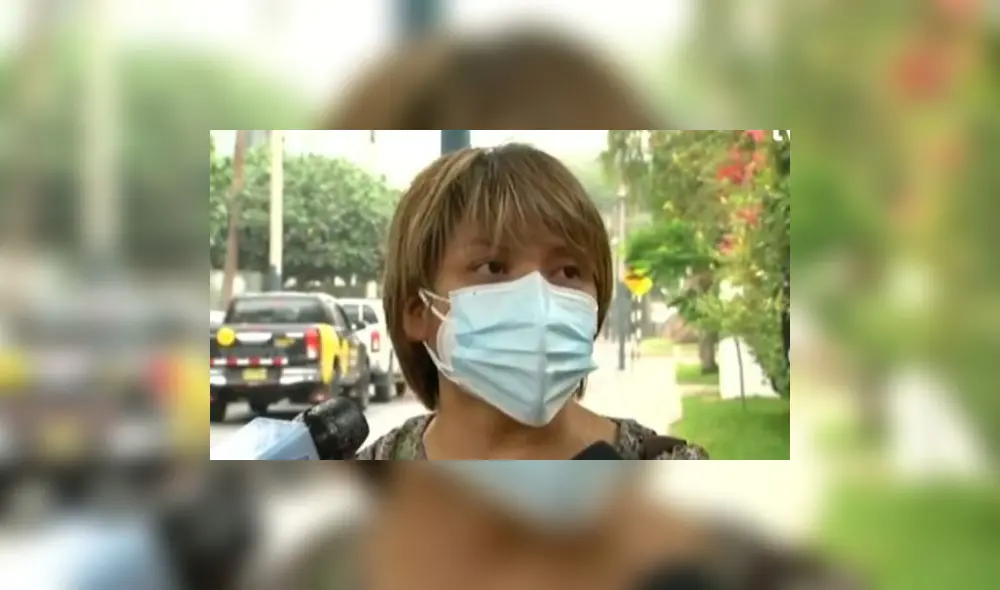 Mujer fue hasta la Embajada de Ucrania en el Perú para pedir ayuda para su hermano. Foto: captura de Canal N Mujer fue hasta la Embajada de Ucrania en el Perú para pedir ayuda para su hermano. Foto: captura de Canal N