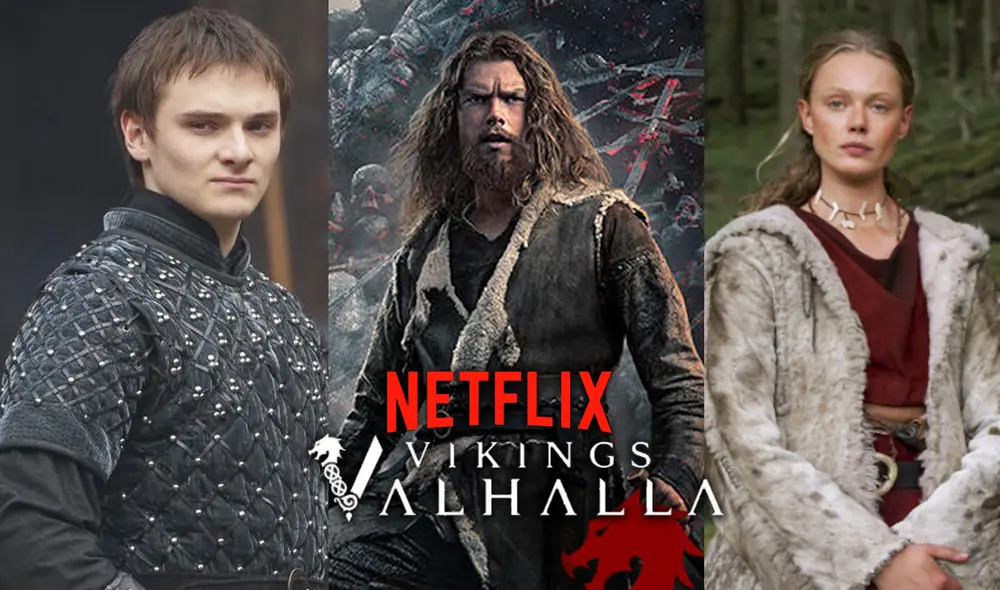 Vikingos: Valhalla llegará a Netflix este 25 de febrero y tendrá 8 episodios. Foto: composición / Netflix