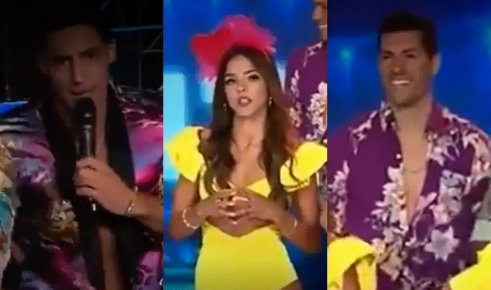 Facundo González recordó a sus excompañeros de Esto es guerra. Foto: captura América TV.