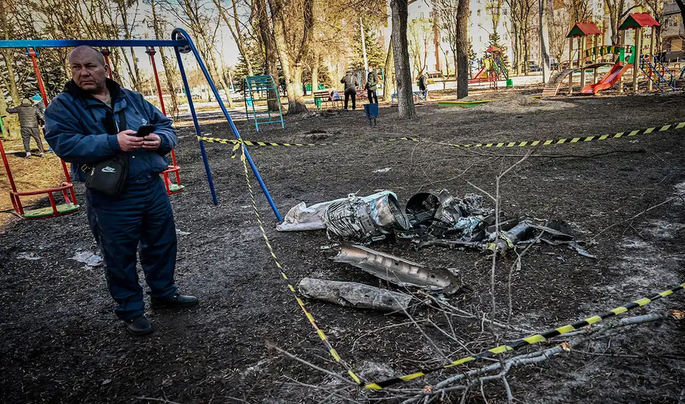 Desde este jueves, Ucrania enfrenta una invasión por parte de Rusia. Foto: AFP