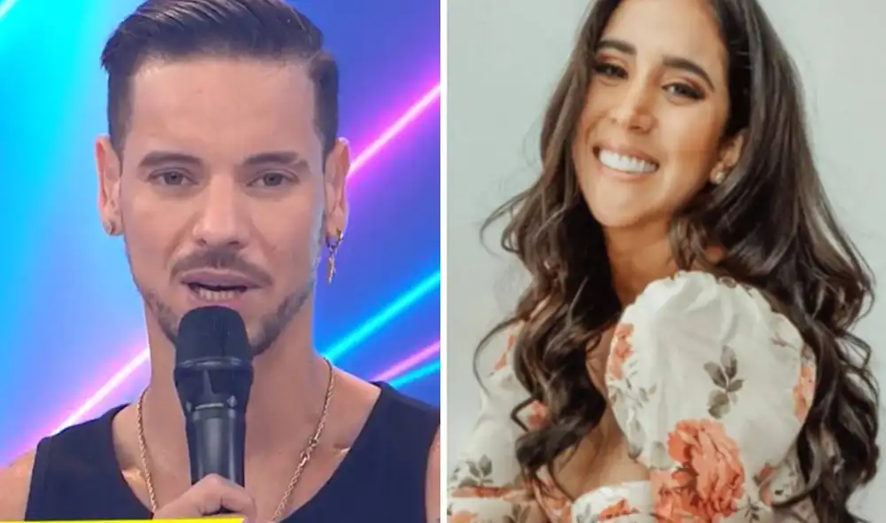 Este 24 de febrero Melissa Paredes y Anthony Aranda cumplen tres meses juntos. Foto: captura de América TV / difusión Este 24 de febrero Melissa Paredes y Anthony Aranda cumplen tres meses juntos. Foto: captura de América TV / difusión