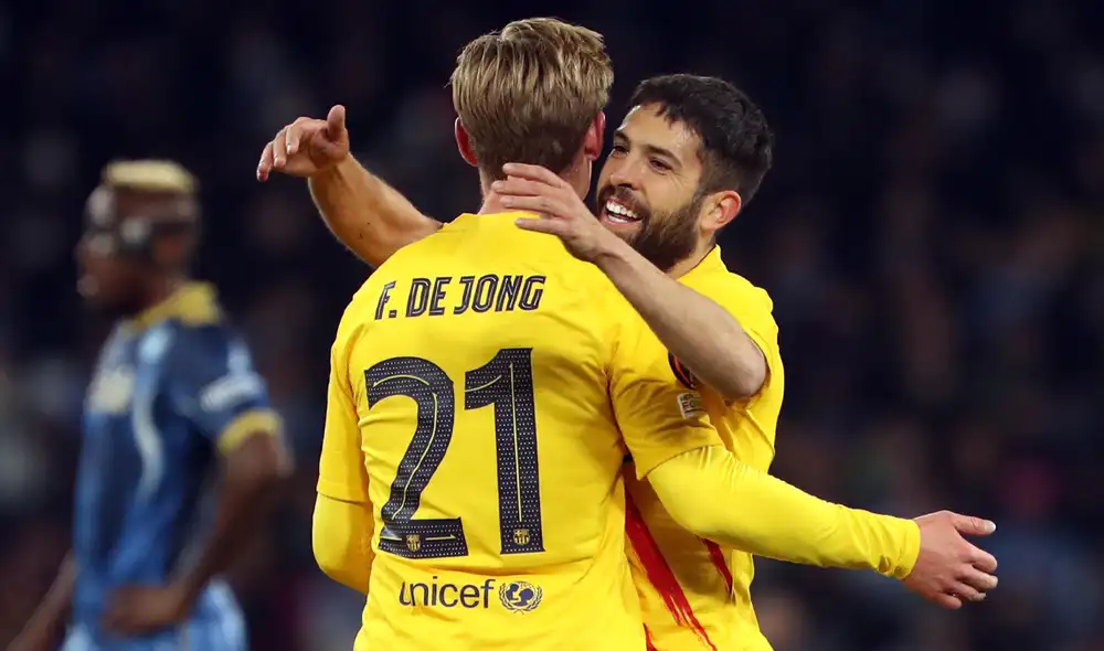 Barcelona gana al Napoli en los primeros 45 minutos de la UEFA Europa League. Foto: Barcelona/Twitter Barcelona gana al Napoli en los primeros 45 minutos de la UEFA Europa League. Foto: Barcelona/Twitter