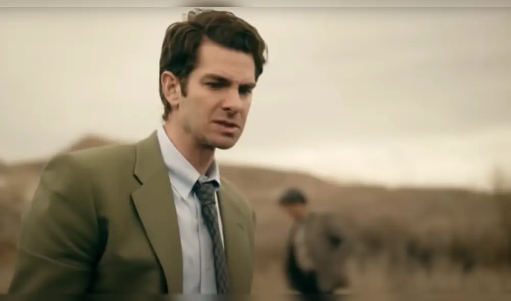 Garfield como Pyre en Under the banner of heaven. Foto: Hulu