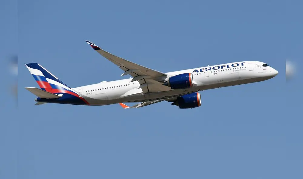 Aerolínea rusa Aeroflot no podrá volar en el Reino Unido. Foto: Difusión