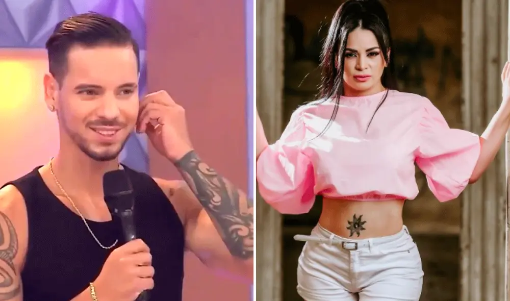 Anthony Aranda aseguró que su amiga Leslie Mosco le puso ese apodo cuando fueron pareja de baile. Foto: composición Leslie Moscoso/Instagram, captura América TV. Anthony Aranda aseguró que su amiga Leslie Mosco le puso ese apodo cuando fueron pareja de baile. Foto: composición Leslie Moscoso/Instagram, captura América TV.