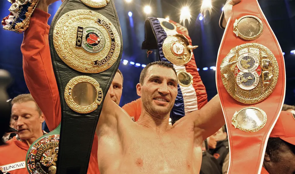 Wladímir Klichkó tuvo un récord de 64 victorias durante su etapa como boxeador. Foto: difusión Wladímir Klichkó tuvo un récord de 64 victorias durante su etapa como boxeador. Foto: difusión