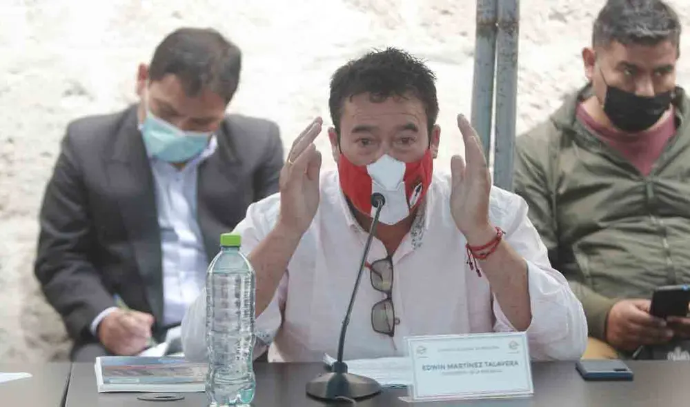 Edwin Martínez es congresista por la región de Arequipa. Foto: Zintia Fernández/La República