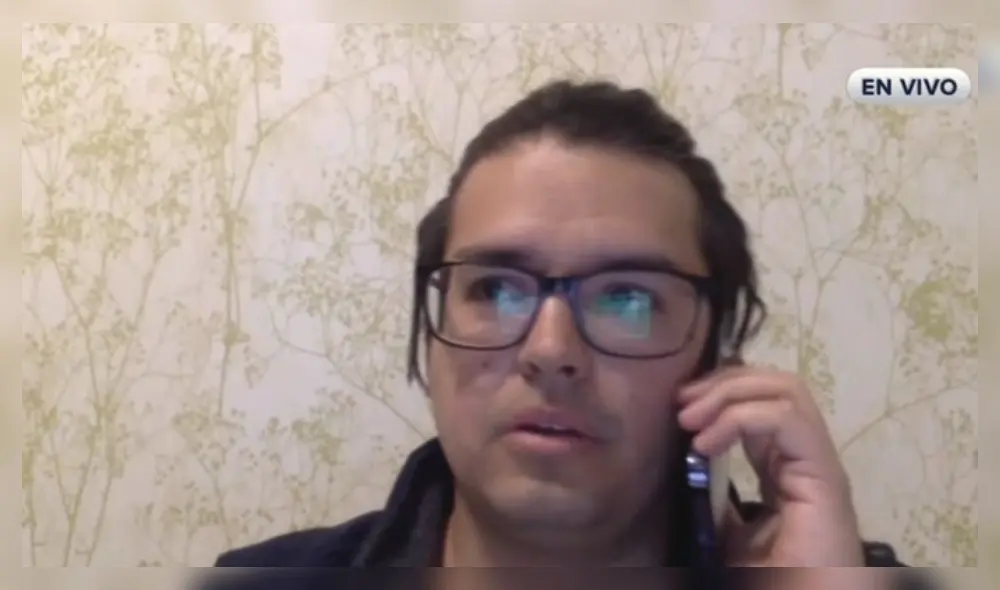 Ingo Heredia Tello señala que no pudo abandonar antes la capital ucraniana porque el pasaporte de su hija menor había caducado. Foto: captura de RPP Noticias Ingo Heredia Tello señala que no pudo abandonar antes la capital ucraniana porque el pasaporte de su hija menor había caducado. Foto: captura de RPP Noticias