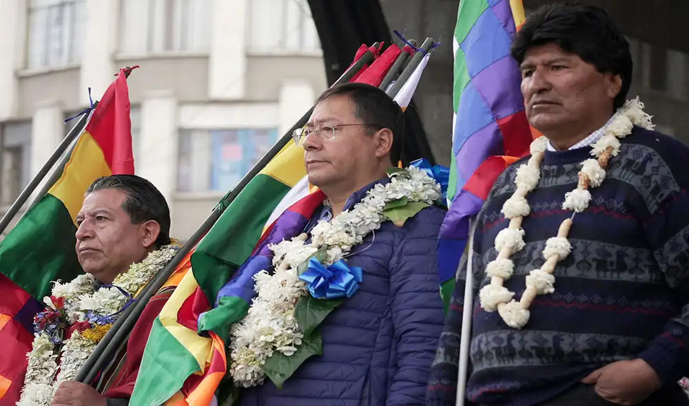 El Gobierno boliviano, en poder del Movimiento Al Socialismo que lidera Evo Morales, expresó preocupación por el conflicto entre Rusia y Ucrania y llamó a buscar una solución por medios diplomáticos. Foto: AFP El Gobierno boliviano, en poder del Movimiento Al Socialismo que lidera Evo Morales, expresó preocupación por el conflicto entre Rusia y Ucrania y llamó a buscar una solución por medios diplomáticos. Foto: AFP