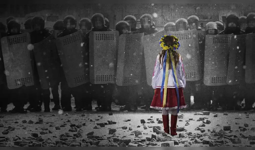 Winter on fire de Netflix es uno de los documentales que relatan la situación de Ucrania. Foto: Netflix