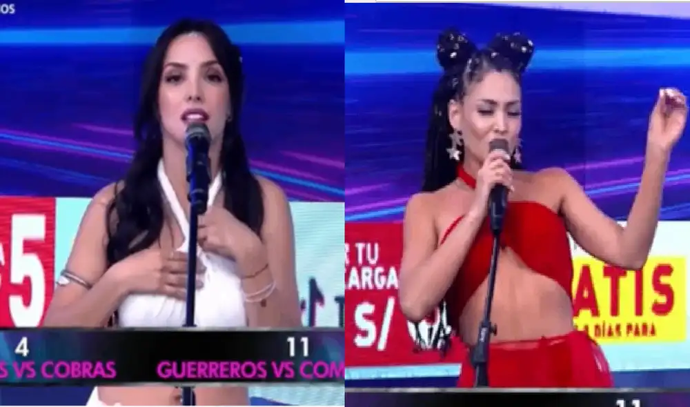 Las 'amigas' regresaron a pelearse frente a cámaras. Foto: Screenshot de EEG/Instagram Las 'amigas' regresaron a pelearse frente a cámaras. Foto: Screenshot de EEG/Instagram