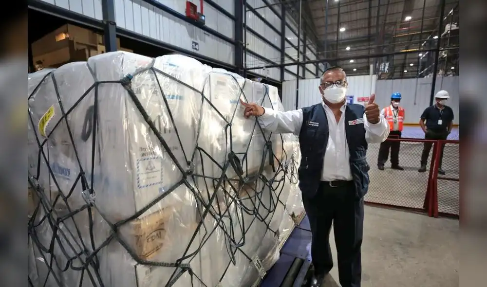 El arribo llegó este martes 24. Foto: Minsa