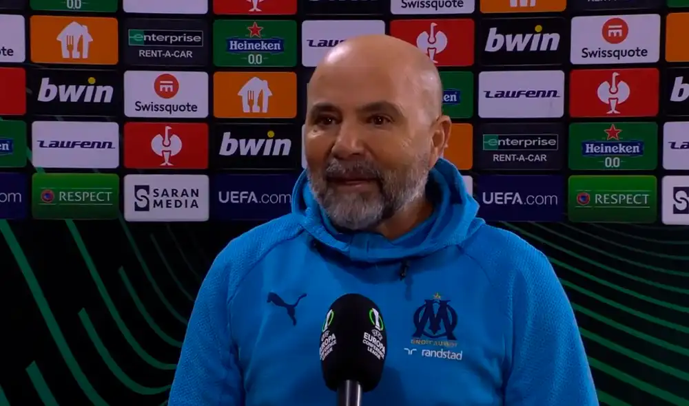 Jorge Sampaoli fue campeón de la Copa América con Chile en 2015. Foto: captura de Conference League Jorge Sampaoli fue campeón de la Copa América con Chile en 2015. Foto: captura de Conference League