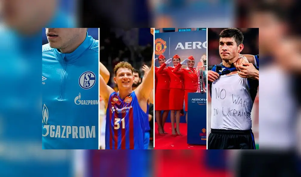 El deporte mundial se ve afectado por el conflicto entre Rusia y Ucrania. Foto: composición/GLR