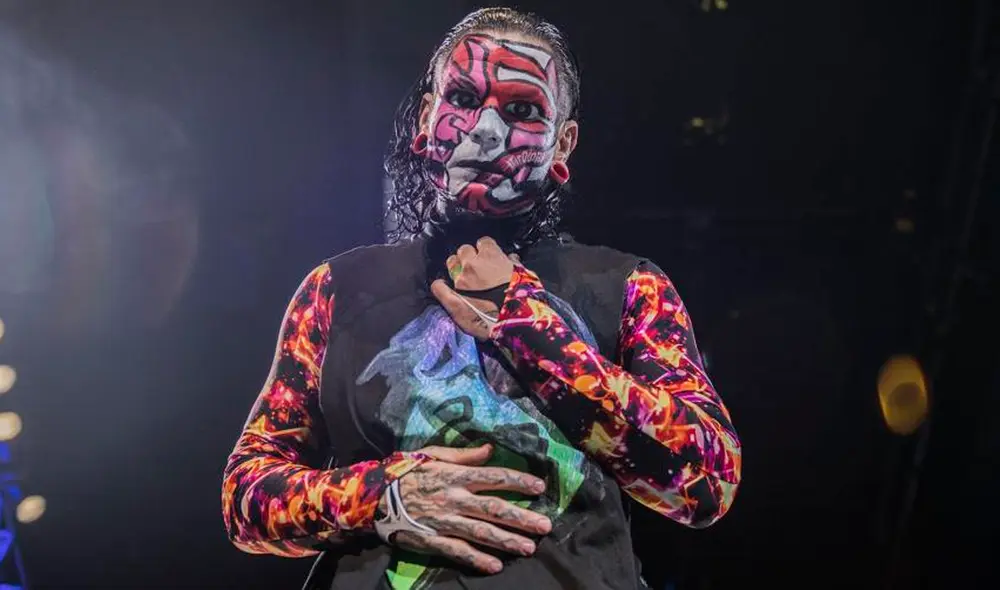 Jeff Hardy protagonizó un incidente en un House show de WWE el pasado 4 de diciembre y tuvo que retirarse en plena lucha. Foto: WWE