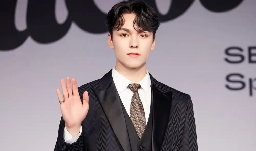 Choi Han Sol (Vernon, de SEVENTEEN) confirmó contagio por COVID-19 el 25 de febrero. Foto: Pledis