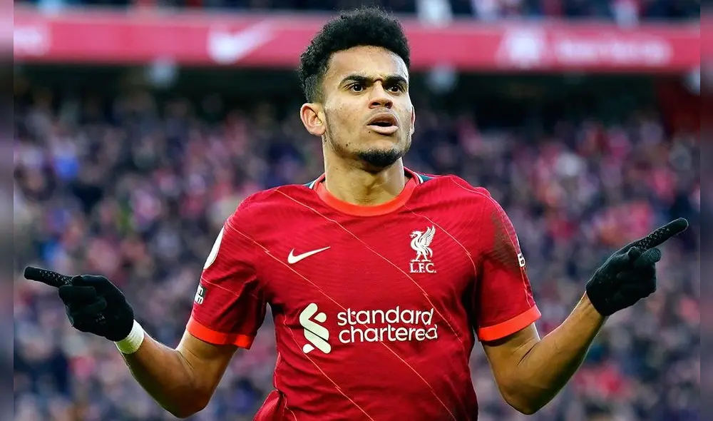 Luis Díaz ya marcó su primer gol con la camiseta del Liverpool. Foto: EFE Luis Díaz ya marcó su primer gol con la camiseta del Liverpool. Foto: EFE