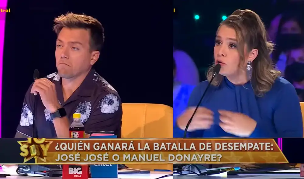 Julián Zucchi no creyó que los nervios le hayan jugado en contra al participante de Yo soy: nueva generación como José José. Foto: Captura Latina