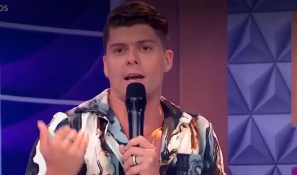 Ignacio Baladán contó que no le molesta la presencia de Anthony Aranda en Esto es guerra. Foto: captura de América TV