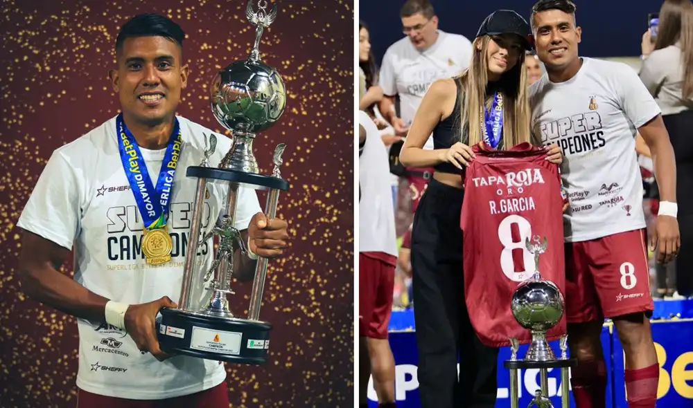 La Superliga de Colombia es el primer título internacional para Raziel García. Foto: Instagram