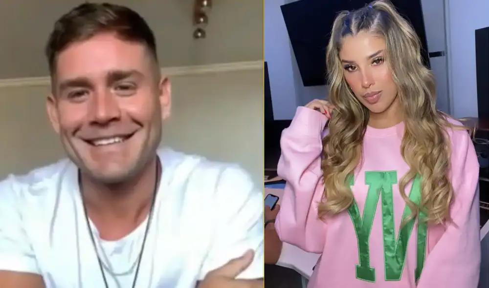 Pancho Rodríguez se sonroja cuando le consultan por su amorío con Yahaira Plasencia. Foto: Composición LR / Willax TV / Instagram.