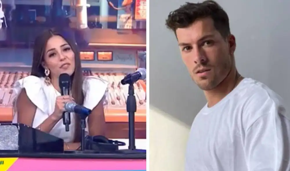 Luciana Fuster fue consultada sobre su vida sentimental en En boca de todos. Foto: captura de América TV - Patricio Parodi / Instagram