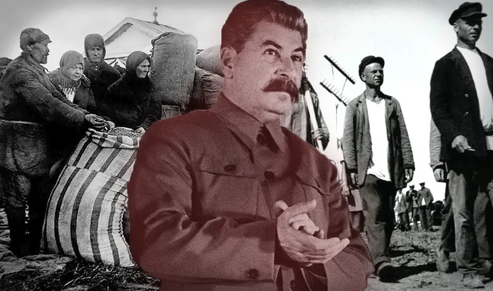 En Washington y en Kiev hay dos monumentos que recuerdan este trágico suceso que se produjo en Ucrania. Foto: composición/Museo Estatal de Historia Política de Rusia/MAMM/AFP