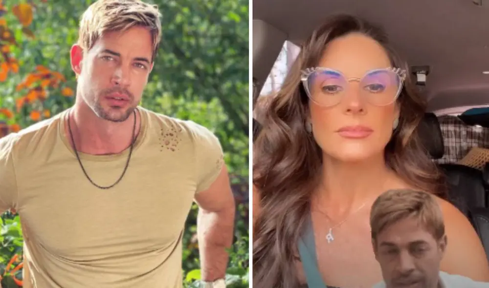 Rebecca Escribens se declaró fan de William Levy y de la novela que protagoniza: Café con aroma de mujer. Foto: William Levy - Rebeca Escribens / Instagram
