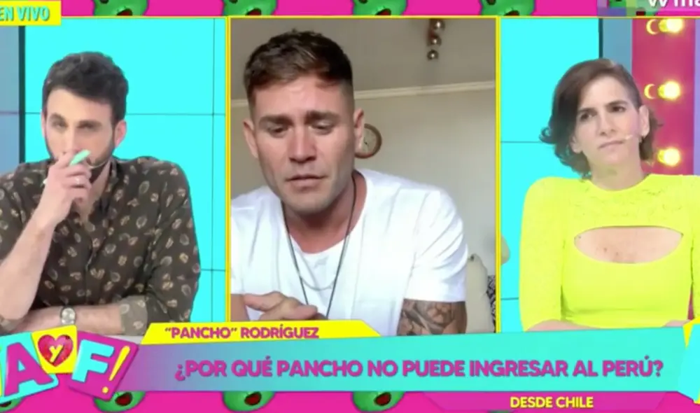 Pancho Rodríguez reveló que Peter Fajardo fue el único que se comunicó con el dentro del equipo de Esto es guerra. Foto: Amor y fuego/captura Pancho Rodríguez reveló que Peter Fajardo fue el único que se comunicó con el dentro del equipo de Esto es guerra. Foto: Amor y fuego/captura