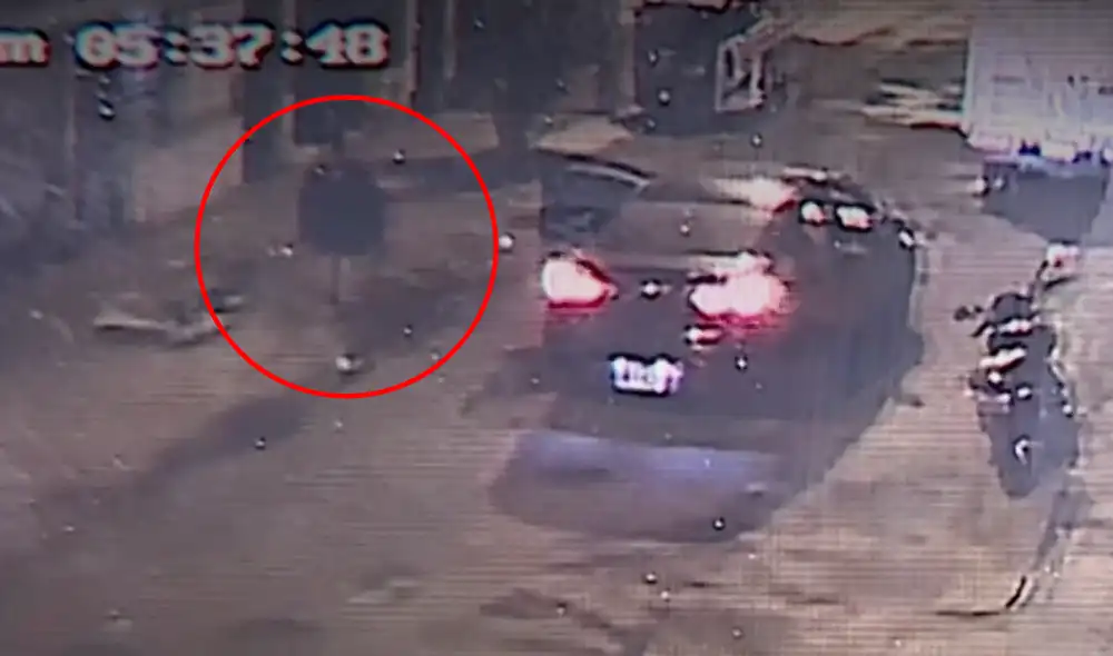 La víctima espera recuperar su herramienta de trabajo. Foto: captura de Canal N La víctima espera recuperar su herramienta de trabajo. Foto: captura de Canal N