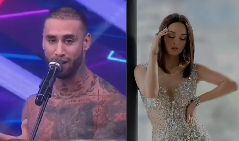 Jota Benz extraña a Angie Arizaga en Esto es guerra. Video: América TV. Jota Benz extraña a Angie Arizaga en Esto es guerra. Video: América TV.