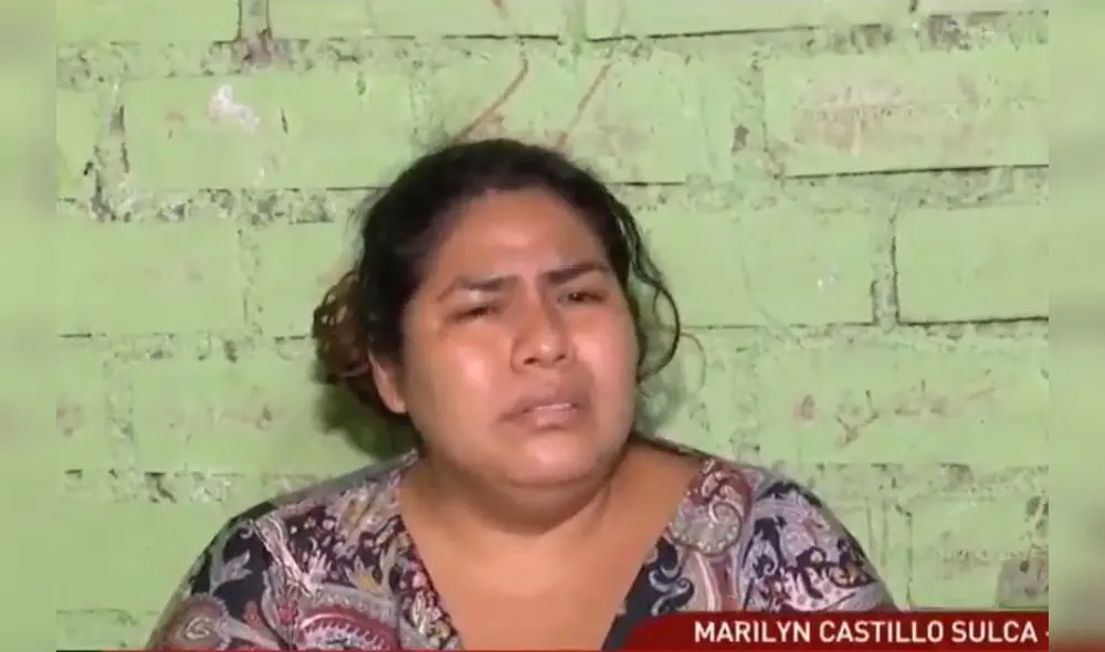 Marilin Castillo pide a las autoridades que la intervengan lo más pronto y así logren extirparle los dos tumores que tiene en el seno derecho. Foto: captura de ATV Noticias.