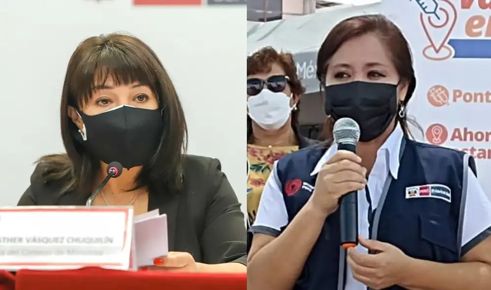 Gabriela Jiménez estuvo a cargo de la Dirección de Inmunizaciones del Minsa desde marzo de 2021. Foto: composición/Presidencia/La República Gabriela Jiménez estuvo a cargo de la Dirección de Inmunizaciones del Minsa desde marzo de 2021. Foto: composición/Presidencia/La República