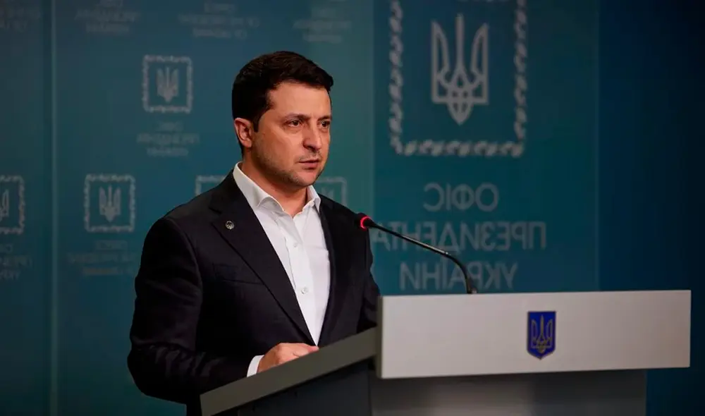 El líder ucraniano habría rechazado la evacuación, a pesar de ser consciente del peligro. Foto: AFP El líder ucraniano habría rechazado la evacuación, a pesar de ser consciente del peligro. Foto: AFP