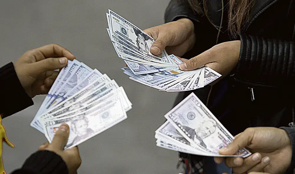 Volatilidad. Tipo de cambio en el Perú retrocedió fuertemente ayer. En lo que va del año 2022, el dólar cayó en 6,35%.