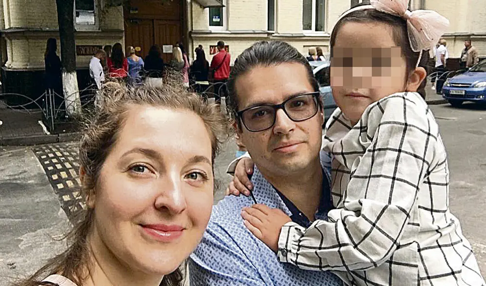 Ingo Heredia. Tiene la esperanza de que el conflicto culmine para poder así retornar a su país junto a su esposa y dos hijas. Foto: difusión