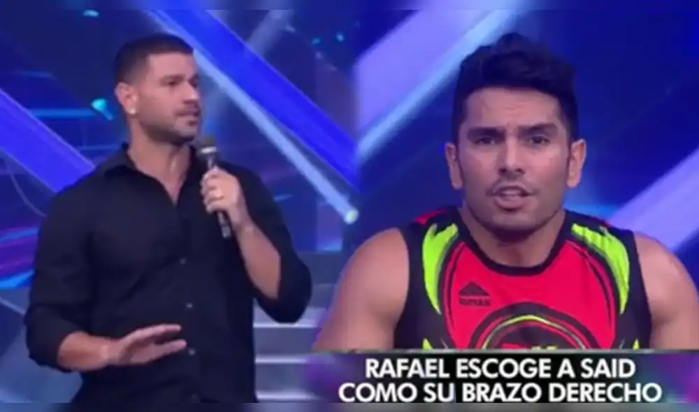Yaco Eskenazi y Johanna San Miguel aconsejaron a Rafael Cardozo bjar su ego y ser más humilde con sus compañeros. Foto: composición7captura América TV