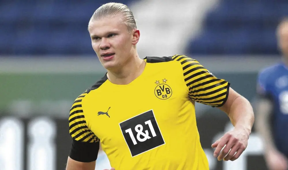 Haaland daría el salto de calidad para la siguiente temporada. FC Barcelona es uno de los equipos interesados en contratarlo. Foto: AFP Haaland daría el salto de calidad para la siguiente temporada. FC Barcelona es uno de los equipos interesados en contratarlo. Foto: AFP