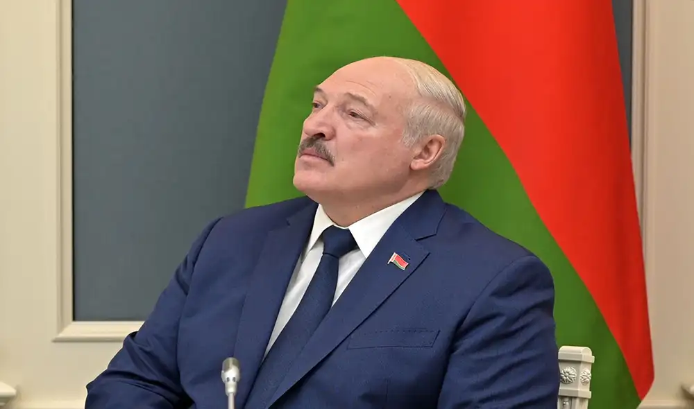 Lukashenko abogó para que Minsk se convierta en la sede de negociaciones entre Rusia y Ucrania. Foto: EFE