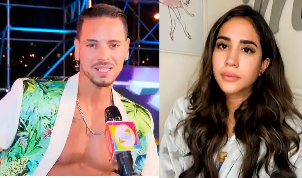 Anthony Aranda habló sobre la posible presencia de Melissa Paredes en EEG. Foto: captura América TV / captura Instagram