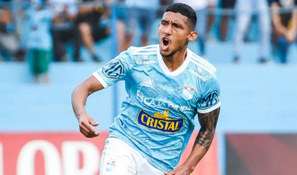 Christofer Gonzáles llegó a Sporting Cristal en 2019. Llegó desde Colo Colo. Foto: Twitter @ClubSCristal