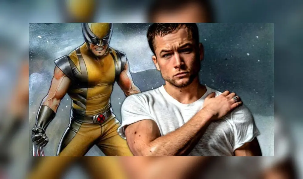 Taron Egerton habló sobre la posibilidad de ser  Wolverine y a pesar que lo negó, su nombre es el que mayor fuerza tiene y además cuenta con la venia de Hugh Jackman. Foto: Composición / YouTube.