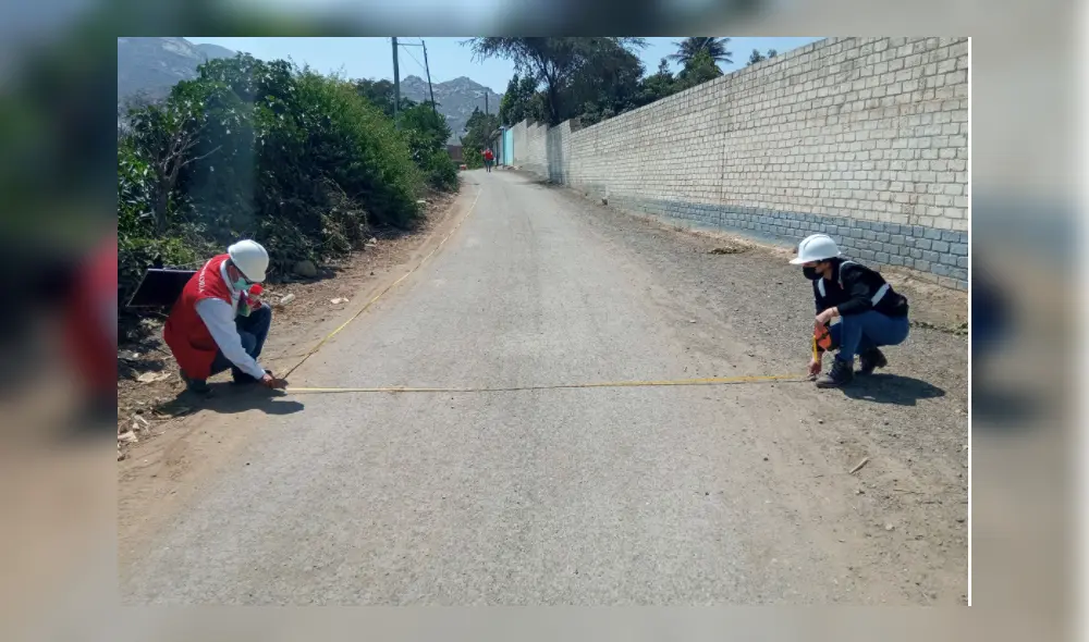 Los técnicos de la Contraloría supervisaron los trabajos. Foto: Contraloría Los técnicos de la Contraloría supervisaron los trabajos. Foto: Contraloría
